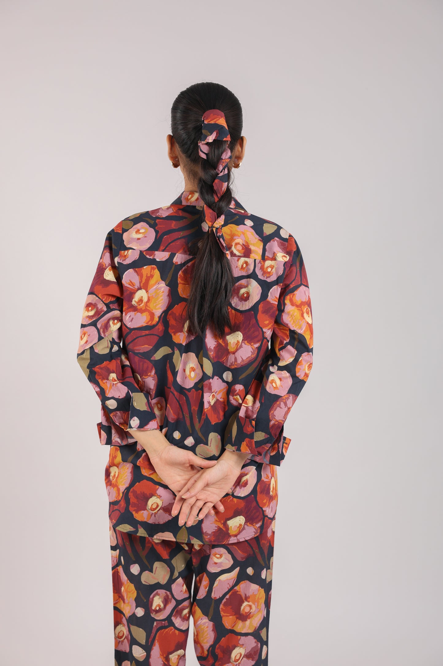 Black Floral Co-ord